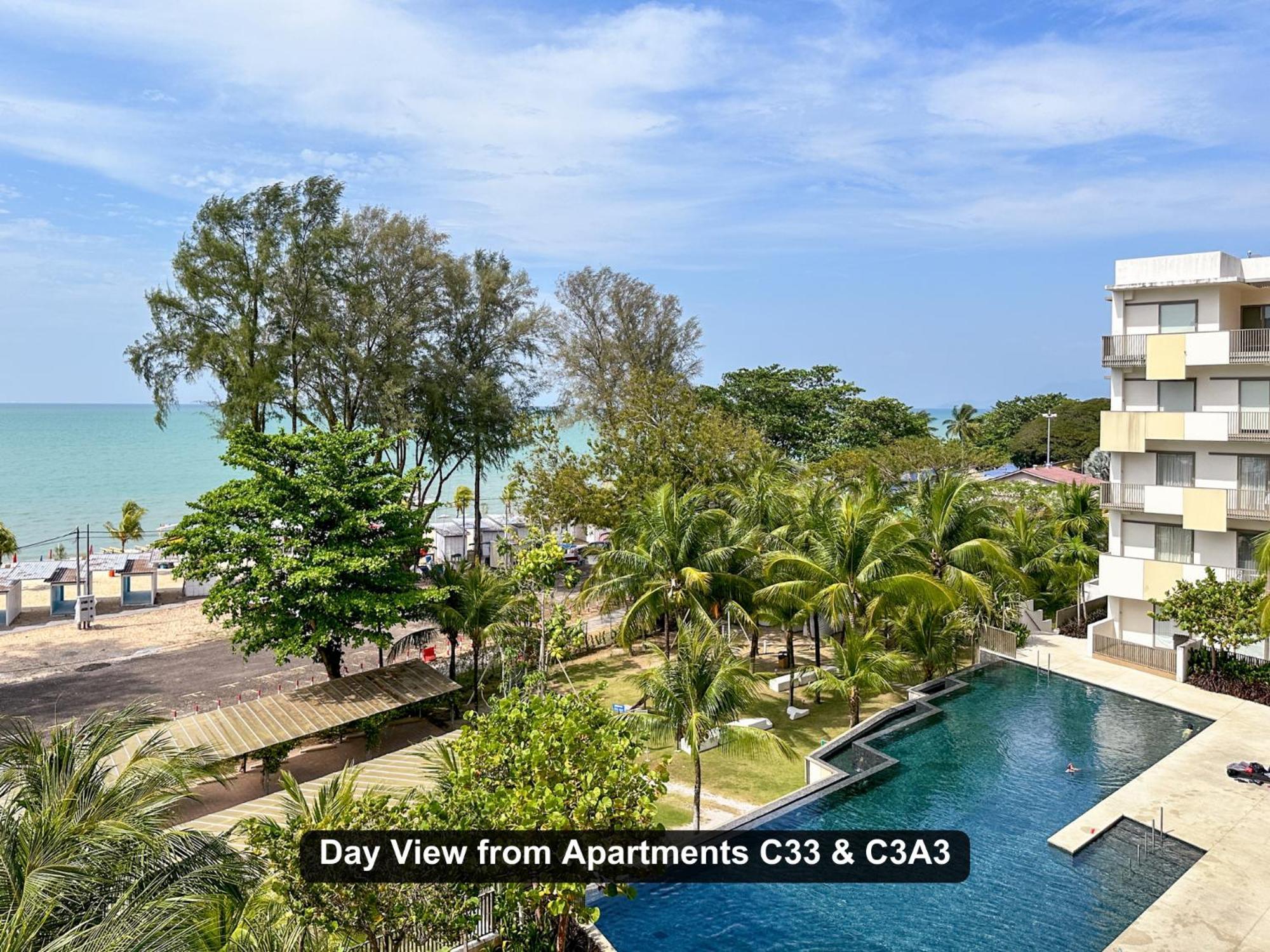 By The Sea- Pool And Sea View Apartman Batu Ferringhi Kültér fotó