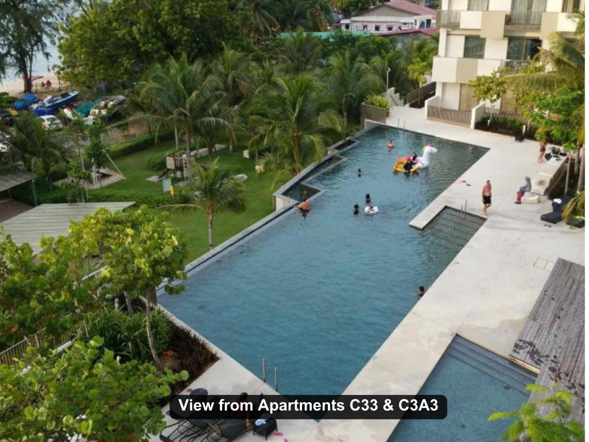 By The Sea- Pool And Sea View Apartman Batu Ferringhi Kültér fotó