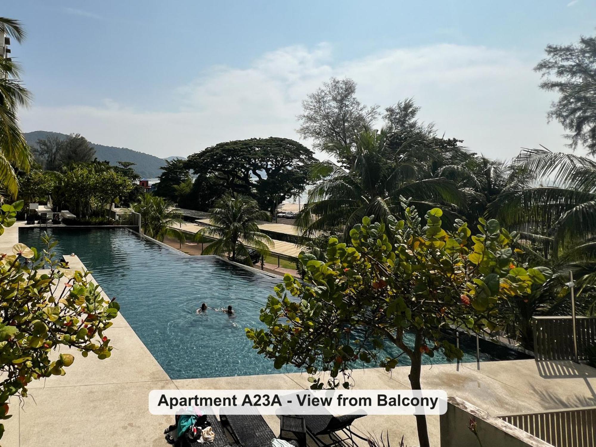 By The Sea- Pool And Sea View Apartman Batu Ferringhi Kültér fotó