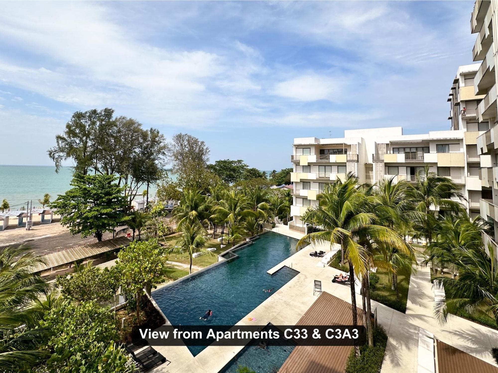 By The Sea- Pool And Sea View Apartman Batu Ferringhi Kültér fotó