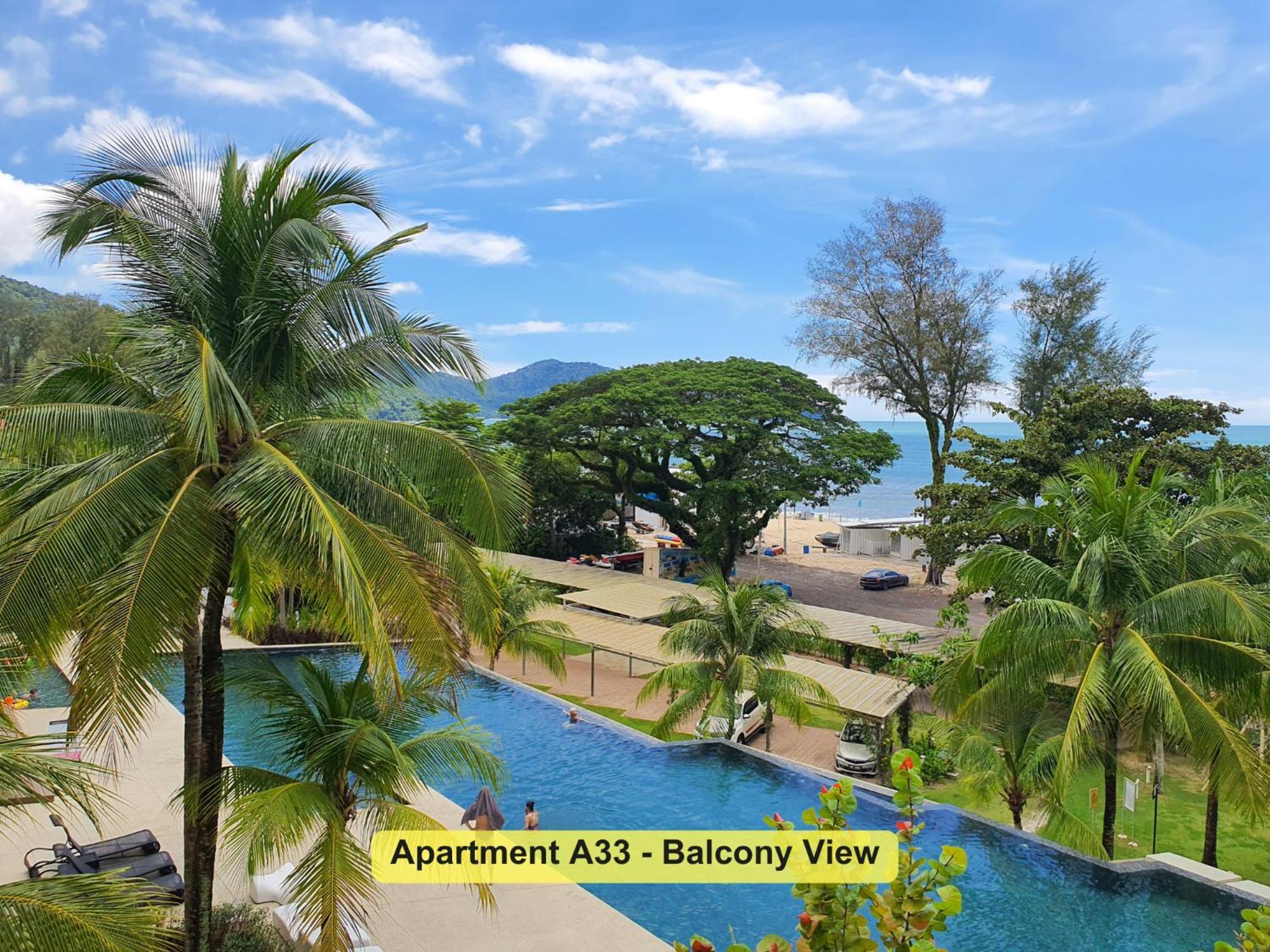 By The Sea- Pool And Sea View Apartman Batu Ferringhi Kültér fotó