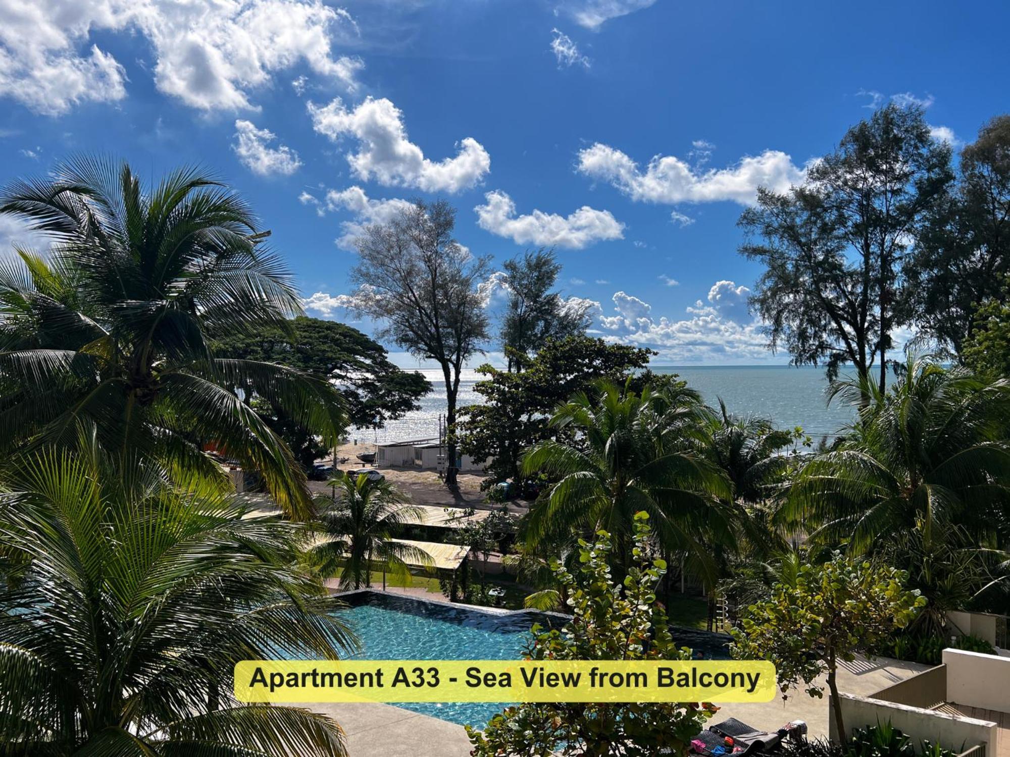 By The Sea- Pool And Sea View Apartman Batu Ferringhi Kültér fotó